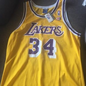 Los Angeles lakers ShaquilleO’Neal champion jersey